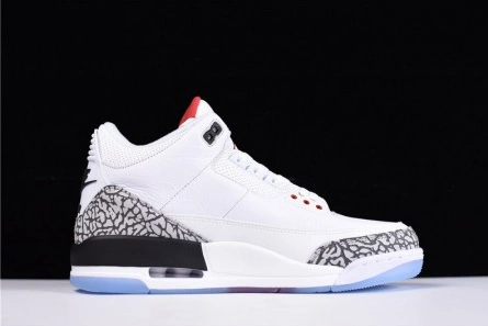 5977 AIR JORDAN 3 RETRO NRG "FREE THROW LINE" white mens 923096- Affordable 445