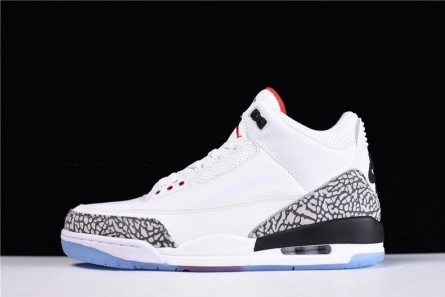 5977 AIR JORDAN 3 RETRO NRG "FREE THROW LINE" white mens 923096- Affordable 445
