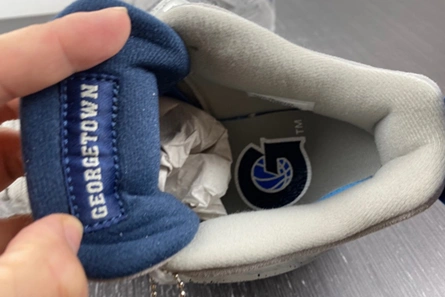 9363 Air Jordan 4 Retro 'Georgetown' AJ4- Vibrant 461