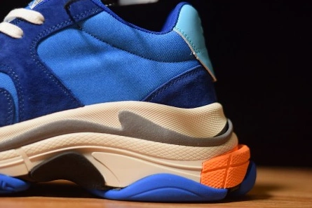 ModernLook 194 Balenciaga Triple S Blue Orange 483565 W06E1 2081