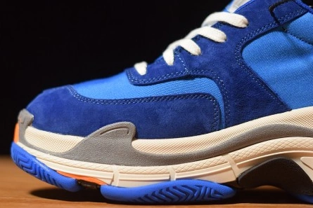 ModernLook 194 Balenciaga Triple S Blue Orange 483565 W06E1 2081