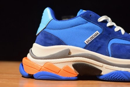ModernLook 194 Balenciaga Triple S Blue Orange 483565 W06E1 2081