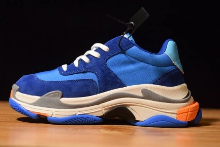 ModernLook 194 Balenciaga Triple S Blue Orange 483565 W06E1 2081