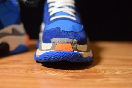 ModernLook 194 Balenciaga Triple S Blue Orange 483565 W06E1 2081