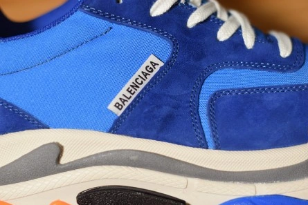 ModernLook 194 Balenciaga Triple S Blue Orange 483565 W06E1 2081