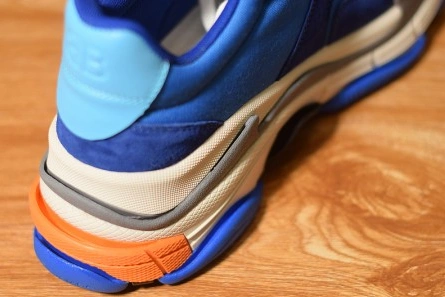 ModernLook 194 Balenciaga Triple S Blue Orange 483565 W06E1 2081