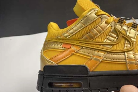 748 OFF-WHITE x Nike Air Rubber Dunk “University Gold” CU6015- Efficient 1934