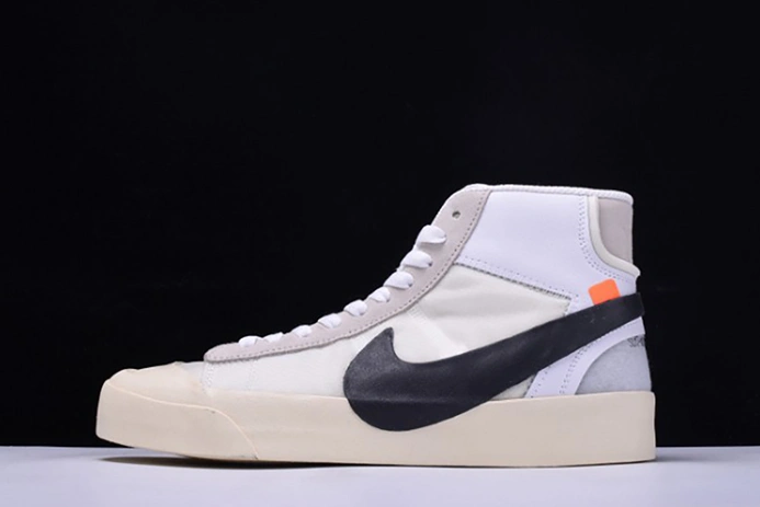 7839 OFF-WHITE x Nike Blazer MID THE TEN 10 Virgil Abloh AA3832- Versatile 1962