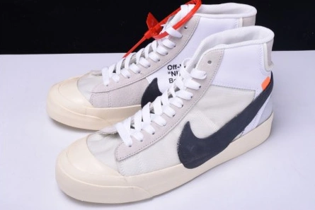 7839 OFF-WHITE x Nike Blazer MID THE TEN 10 Virgil Abloh AA3832- Versatile 1962
