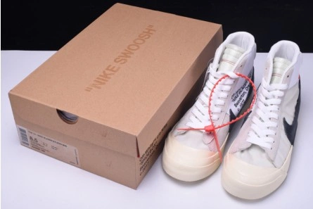 7839 OFF-WHITE x Nike Blazer MID THE TEN 10 Virgil Abloh AA3832- Versatile 1962