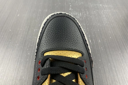Affordable 4493 Air Jordan 3 WMNS “Black Gold” CK9246- 389