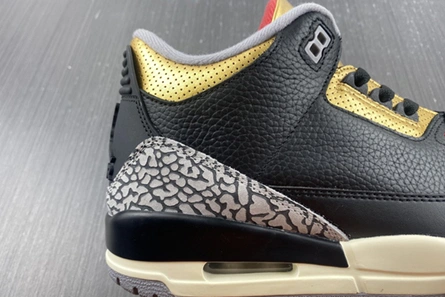 Affordable 4493 Air Jordan 3 WMNS “Black Gold” CK9246- 389