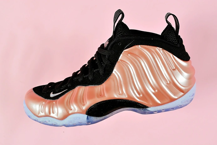 Minimalist 613 NIKE AIR FOAMPOSITE ONE "RUST PINK" white  black 314966- 1552