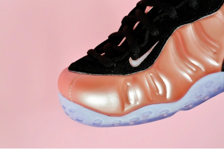 Minimalist 613 NIKE AIR FOAMPOSITE ONE "RUST PINK" white  black 314966- 1552