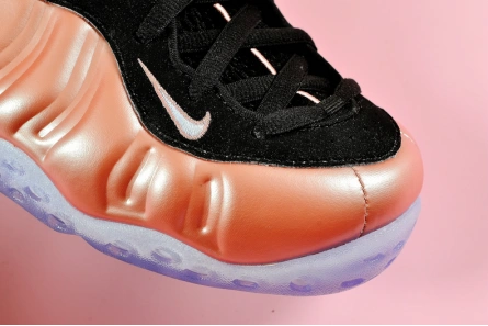 Minimalist 613 NIKE AIR FOAMPOSITE ONE "RUST PINK" white  black 314966- 1552