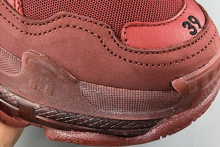 8401 BALENCIAGA TRIPLE S TRAINER - BALENCIAGA -RED544351 W09E1 Durable 2046