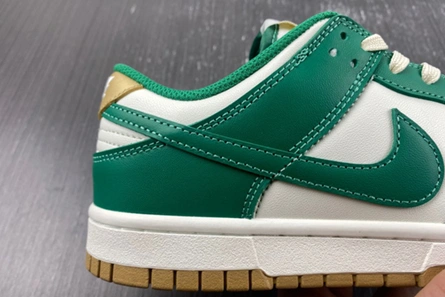 GoodFit 8462 Nike Dunk Low Malachite University Gold (Women's)  FB7173- 1005