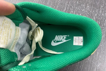GoodFit 8462 Nike Dunk Low Malachite University Gold (Women's)  FB7173- 1005
