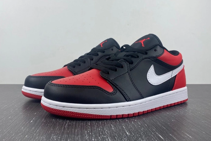 8974 Air Jordan 1 Low “Alternate Bred Toe” 553558- Affordable 134