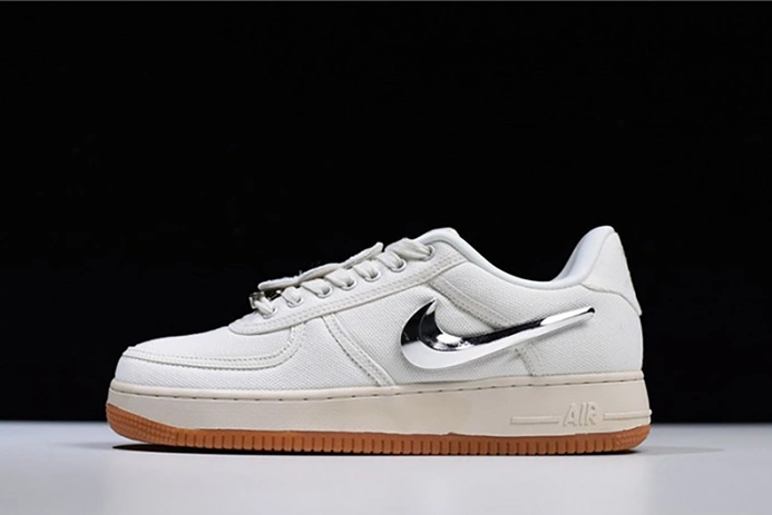 Functional Travis Scott Nike Air Force 1 Low Sail AQ4211-101 1262
