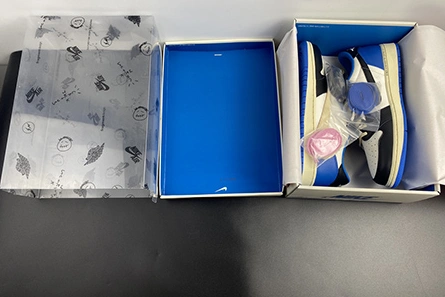 Travis Scott x Fragment x Air Jordan 1 Low OG DM7866-140 Breathable 207