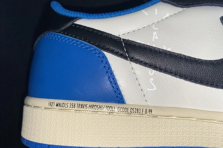 Travis Scott x Fragment x Air Jordan 1 Low OG DM7866-140 Breathable 207