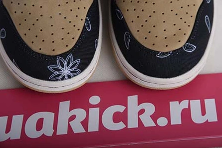 Breathable Travis Scott x Nike SB Dunk Low TS CT5053-001 1195