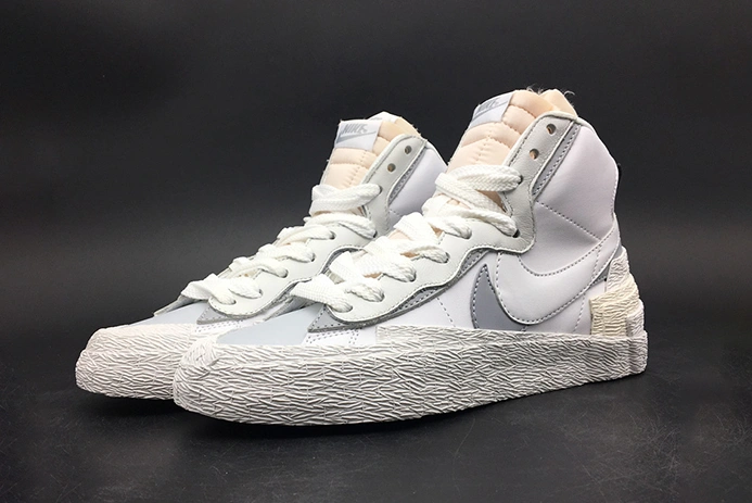 Modern 2812 NIKE BLAZER HIGH SACAI WHITE BV0072- 1593