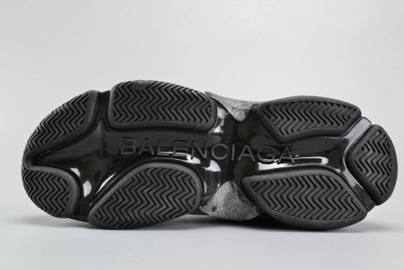 WellDesigned 3320 BALENCIAGA BLACK TRIPLE S TRAINER W06G 2071