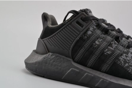 4108 Adidas Originals EQT Support 93 17 Boost Triple Black MENS  BY TopPick 1885