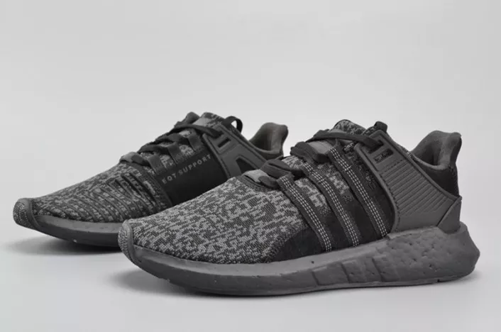 4108 Adidas Originals EQT Support 93 17 Boost Triple Black MENS  BY TopPick 1885