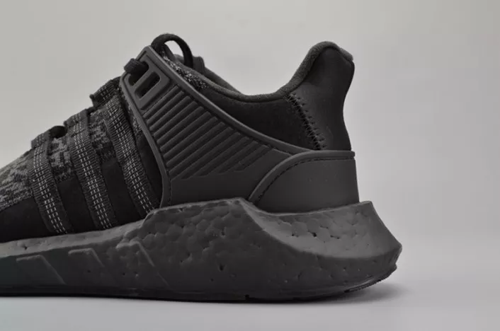 4108 Adidas Originals EQT Support 93 17 Boost Triple Black MENS  BY TopPick 1885