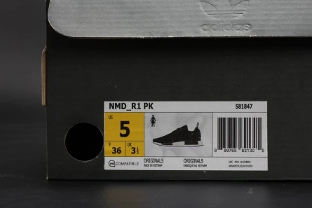 5241 Adidas NMD R1 PK Primeknit "Japan" - Black White S Classic 1851