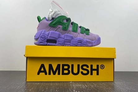 Comfortable 337 Nike Air More Uptempo Low AMBUSH Lilac  FB1299- 1516