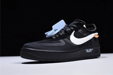 Resilient 3844 Off-White Nike Air Force 1 Black AO4606- 1267