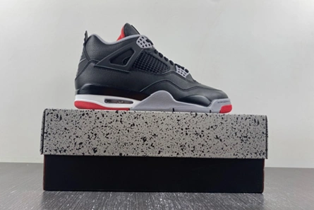 Comfortable 408 Jordan 4 Retro Bred Reimagined  FV5029- 449