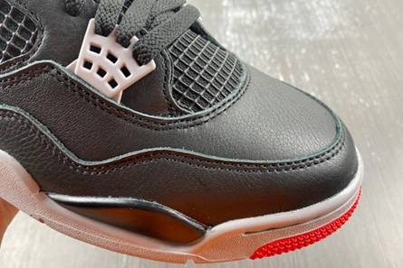 Comfortable 408 Jordan 4 Retro Bred Reimagined  FV5029- 449