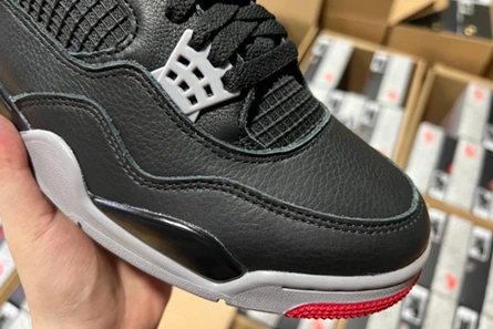 Comfortable 408 Jordan 4 Retro Bred Reimagined  FV5029- 449