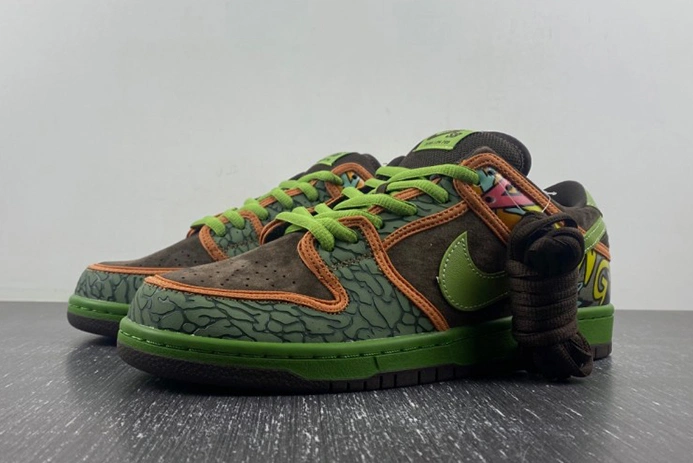 WellDesigned 537 Nike SB Dunk Low De La Soul (2015)  789841- 932