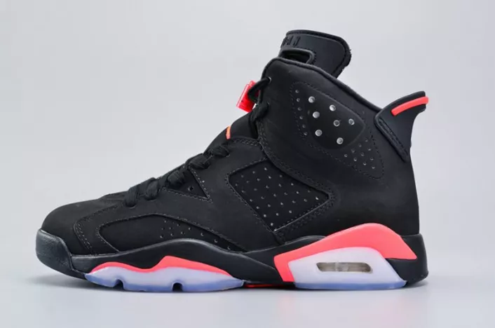 Affordable 5627 Jordan 6 Retro Infrared Black 384664- 649