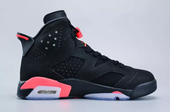 Affordable 5627 Jordan 6 Retro Infrared Black 384664- 649