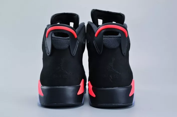 Affordable 5627 Jordan 6 Retro Infrared Black 384664- 649