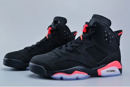 Affordable 5627 Jordan 6 Retro Infrared Black 384664- 649