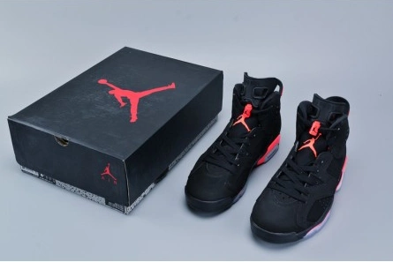 Affordable 5627 Jordan 6 Retro Infrared Black 384664- 649