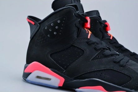 Affordable 5627 Jordan 6 Retro Infrared Black 384664- 649
