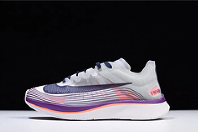1418 Nike mens Lab Zoom Fly SP grey purple orange  AA3172- Bold 1570