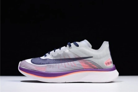 1418 Nike mens Lab Zoom Fly SP grey purple orange  AA3172- Bold 1570