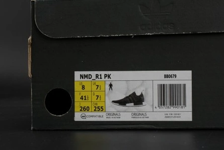 1987 ADIDAS NMD R1 PK PRIMEKNIT BLACK   WINTER WOOL BB Compact 1846