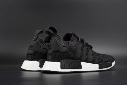 1987 ADIDAS NMD R1 PK PRIMEKNIT BLACK   WINTER WOOL BB Compact 1846