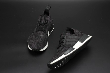 1987 ADIDAS NMD R1 PK PRIMEKNIT BLACK   WINTER WOOL BB Compact 1846